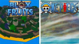 ALL Islands From BLOX FRUITS vs ONE PIECE  Update 20 [upl. by Bena]