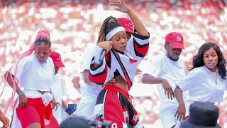 Zuchu  Full Performance On Simba Day At Mkapa Stadium [upl. by Shalna]