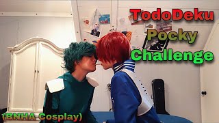 TodoDeku Pocky Challenge BNHA Cosplay [upl. by Anoek321]