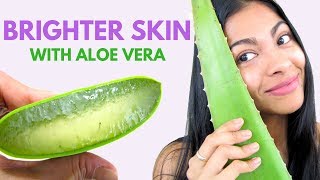 DIY Aloe Vera Facial Mask  ALOE VERA FACIAL BENEFITS [upl. by Guria864]