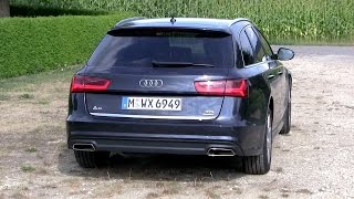 2016 Audi A6 Avant 30 TDI 272 HP TEST DRIVE [upl. by Aleil63]