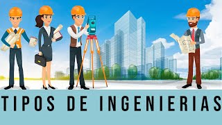 21 Tipos de Ingenierías  Carreras de Ingeniería explicadas [upl. by Goggin]