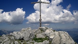 Dachstein  Gosau  Bergtour vom Gosausee zum Donnerkogel [upl. by Ettena]