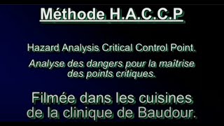 La méthode HACCP [upl. by Anaerda447]