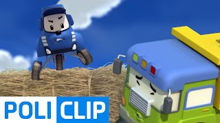 Posty No  Robocar Poli Clips [upl. by Ahselrak]