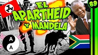 ❎ El APARTHEID en Sudáfrica 💛🖤 ¿Quién fue Mandela [upl. by Goodhen]