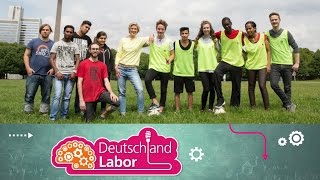 Deutsch lernen A2  Das Deutschlandlabor  Folge 03 Fußball [upl. by Zorana391]