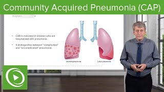 Community Acquired Pneumonia CAP – Pediatrics  Lecturio [upl. by Dumah]