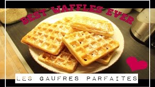 Comment faire des gaufres parfaites  Astuces pour les réussir [upl. by Juliette]