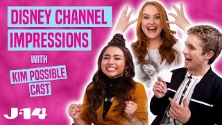 Kim Possible Cast Does Disney Channel Impressions [upl. by Derdlim178]