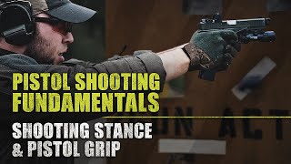 Shooting Stance and Pistol Grip  Pros Guide to Pistol Shooting Fundamentals [upl. by Spohr781]