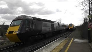 Trains at Tamworth  050413 [upl. by Platon174]