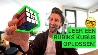 RUBIKS KUBUS OPLOSSEN In 6 eenvoudige stappen [upl. by Dnamron]