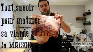 Tout savoir pour maturer sa viande à la maison  Part 1 [upl. by Manolo]