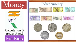 Money  Calculation amp Understanding  Money Concept For Kids [upl. by Atnicaj]