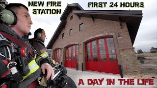 First 24 Hours in a New Fire Station  A Day in the Life [upl. by Brunhilde]