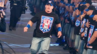 John Cena’s WrestleMania entrances WWE Playlist [upl. by Logan]