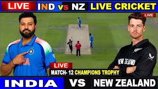 🔴Last 3 Over INDIA vs New Zealand LIVE [upl. by Brass]