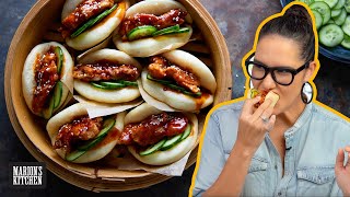 My EPIC Korean Fried Chicken Bao Buns  Marions Kitchen [upl. by Katzman]