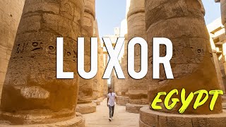 6 THINGS TO DO IN LUXOR EGYPT 🇪🇬 [upl. by Ollehto841]