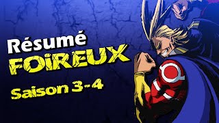 Résumé Foireux  My Hero Academia  Saison 34 PARODIE [upl. by Kaazi229]