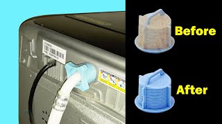 How to clean washing machine inlet filter [upl. by Jaf]