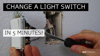 How To Change A Lightswitch [upl. by Alair]