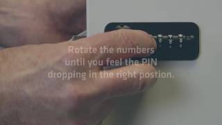 How to reset a 4 digit lock [upl. by Ialocin]