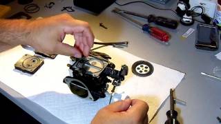 How to rebuild a PWC Mikuni Keihin Carburetor Part 2 [upl. by Chadwick307]