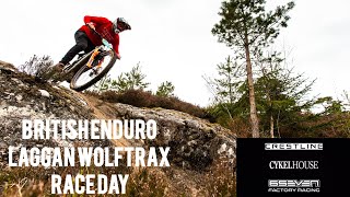 BRITISH ENDURO LAGGAN WOLFTRAX RACE DAY VLOG [upl. by Dwain]