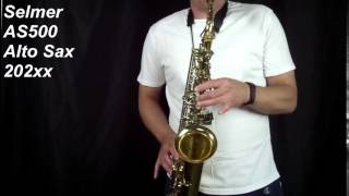 Selmer AS500 Alto Sax 202xx [upl. by Ardelis610]