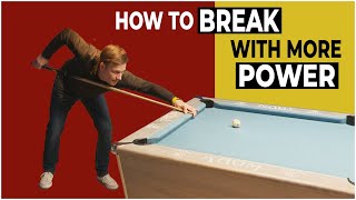 How To Break With More Power  Pool Coaching [upl. by Brest]