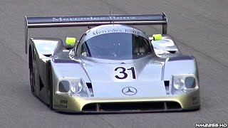 Sauber Mercedes C11 ExMichael Schumacher AWESOME TwinTurbo V8 Sound  Track [upl. by Zanas]