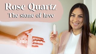 Rose Quartz Crystal Meaning • The frequency of LOVE [upl. by Yrahca306]