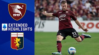 Salernitana vs Genoa Extended Highlights  Serie A  CBS Sports Golazo [upl. by Mcmillan]