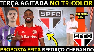 ULTÍMAS NOTÍCIAS SÃO PAULO FC NOTÍCIAS SPFC REFORÇO DE PESO CHEGANDO [upl. by Enilesor823]