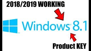 WINDOWS 81 ALL VERSIONS PRODUCT KEY 100 2021 WORKING [upl. by Zoltai]