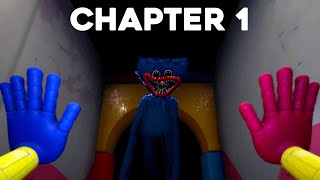 POPPY PLAYTIME CHAPTER 1 WALKTHROUGH FULL GAME [upl. by Elke259]