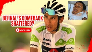 Egan Bernal’s Comeback Shattered by Brutal Crash [upl. by Fancie668]