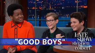 Jacob Tremblay Brady Noon And Keith L Williams Discuss Their First Kisses [upl. by Anelyak]