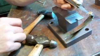 Repairing the Schrade Swinden Rivet knife Muskrat Man [upl. by Shawn]