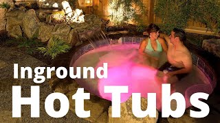 Custom Inground Hot Tubs [upl. by Enaenaj]