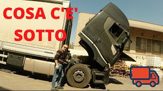 IVECO STRALIS  guardiamo sotto la cabina [upl. by Htiffirg]