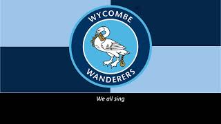 Hino do Wycombe Wanderers Legendado [upl. by Cumine]