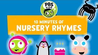 ♫ Nursery Rhymes ♫ COMPILATION  PBS KIDS [upl. by Dalia603]