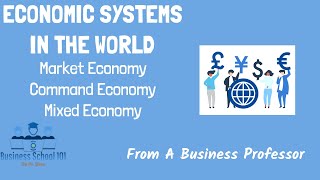 Economic Systems in the World  International Business  From A Business Professor [upl. by Nylia290]