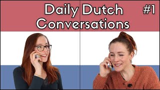 Daily Dutch conversations 1  Telling how you are think or feel NT2  A1 learndutch [upl. by Recnal]