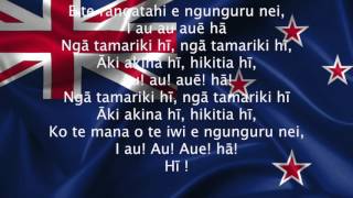 New Zealand National Anthem Haka Version [upl. by Deehan]