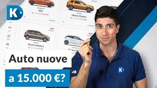 10 AUTO DA COMPRARE CON 15000 EURO [upl. by Arbma]