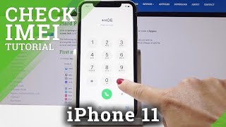 How to Check IMEI Number in iPhone 11  Find APPLE Serial Number [upl. by Aiello]